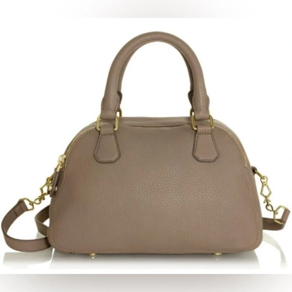J.Crew Biennial Leather Satchel in Warm Ash - Picture 1 of 10